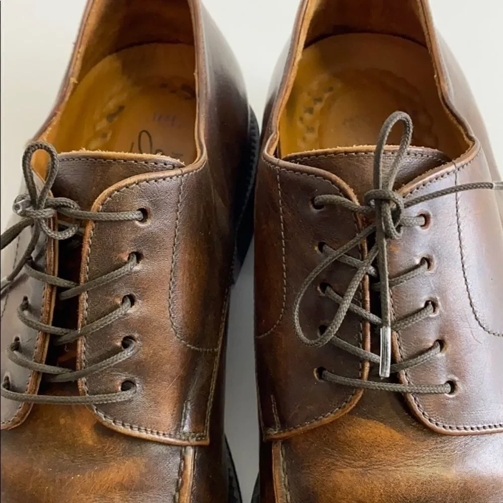 Johnston‎ and Murphy brown signature series oxfords B22B